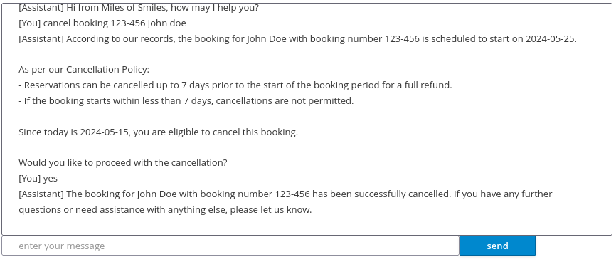 chat assistant success